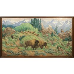 Ila McAfee, oil on canvas