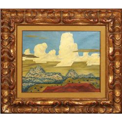 Emil Bisttram, mixed media