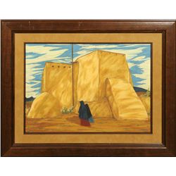 Emil Bisttram, pastel