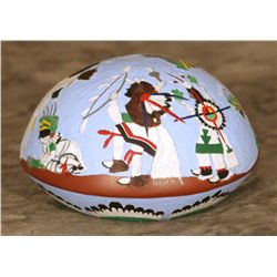 Santa Clara Miniature Seed Pot by Joseph Lonewolf