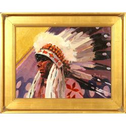 Neil Boyle, oil on board