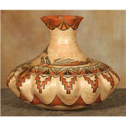 Navajo Nation Pot by Lucy Leuppe McKelvey