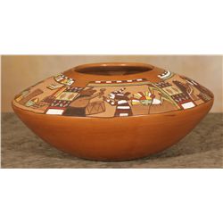 Hopi Pot by Lawrence Namoki