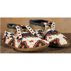 Northern Plains Beaded Moccasins