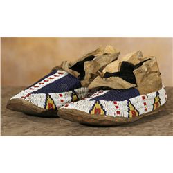 Sioux Beaded Moccasins