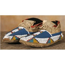 Blackfoot Beaded Moccasins