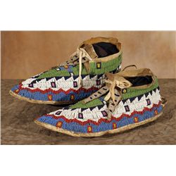 Sioux Beaded Moccasins
