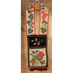 Chippewa Beaded Bandolier Bag