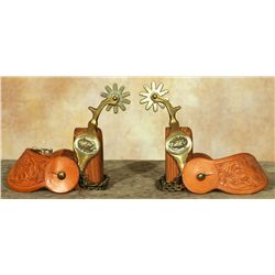 North and Judd Hercules Bronze Spurs