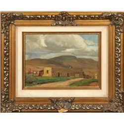 Frederick W. Becker, oil on board