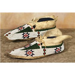 Cheyenne Beaded Moccasins