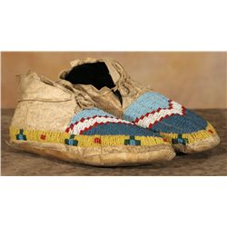 Northern Plains Beaded Moccasins