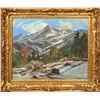Image 1 : Frederick W. Becker, oil on canvas