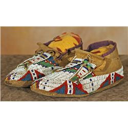 Sioux Beaded Moccasins