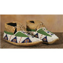 Sioux Beaded Moccasins