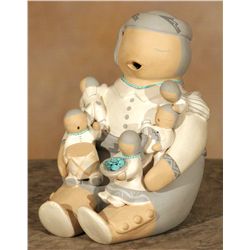 Isleta Storyteller Figurine by Stella Teller