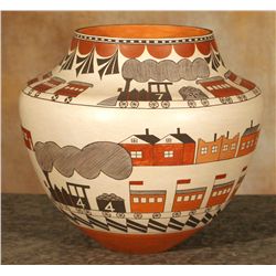 Acoma Pot by Barbara and Joseph Cerno