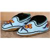Image 1 : Cree Woman's Moccasins or Slippers