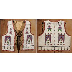 Ogallala Sioux Beaded Vest