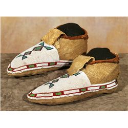 Blackfoot Beaded Moccasins