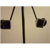 Image 1 : 22.25 CTW AMETHYST EARRING .925 STERLING SILVER
