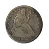 Image 1 : Early Type Seated Half Dollar 1839-1891 G-VG