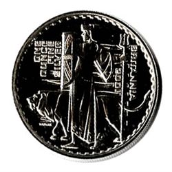 Silver Britannia One Ounce 2002