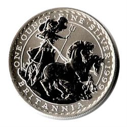 Silver Britannia One Ounce 1999