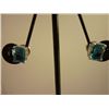 Image 1 : 15.00 CTW BLUE TOPAZ EARRING .925 STERLING SILVER