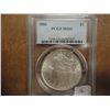 Image 1 : 1886 MORGAN SILVER DOLLAR PCGS MS62
