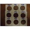 Image 1 : 9 ASSORTED GREAT BRITAIN LARGE ONE PENNYS