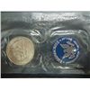 Image 2 : 1972-S IKE SILVER DOLLAR (UNC) BLUE PACK