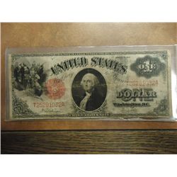 1917 LARGE SIZE $1 US LEGAL TENDER NOTE