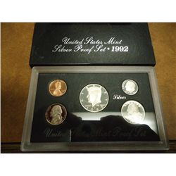 1992 US SILVER PROOF SET (WITH BOX)