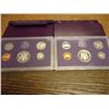 Image 2 : 1984 & 85 US PROOF SETS (WITH BOXES)