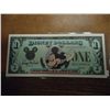 Image 1 : 1988 DISNEY DOLLAR CRISP UNC