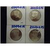 Image 1 : 2004-S,05-S,09-S & 10-S KENNEDY HALF DOLLARS PROOF