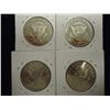 Image 2 : 2004-S,05-S,09-S & 10-S KENNEDY HALF DOLLARS PROOF