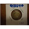 Image 1 : 1854 SEATED LIBERTY HALF DIME