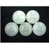 Image 1 : 1920,27 & 3-1929 GREAT BRITAIN SILVER SHILLINGS