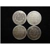 Image 2 : 1841,42,43 & 45 SEATED LIBERTY DIMES