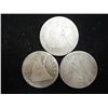 Image 1 : 1854,76 & 77 SEATED LIBERTY QUARTERS