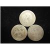 Image 2 : 1854,76 & 77 SEATED LIBERTY QUARTERS