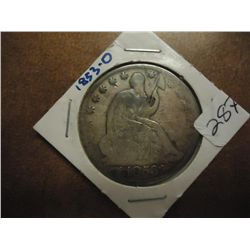 1853-O SEATED LIBERTY HALF DOLLAR