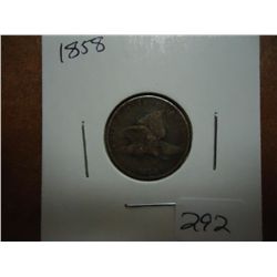 1858 FLYING EAGLE CENT