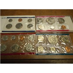 1977 P& D AND 1981 P/D/S US MINT SETS (AS SHOWN)