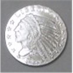 1929 SILVER INDIAN LIBERTY HEAD 1/4oz .999 FINE SILVER *MS HIGH GRADE*!!