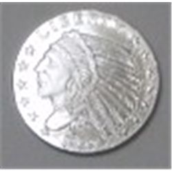 1929 SILVER INDIAN LIBERTY HEAD 1/4oz .999 FINE SILVER *MS HIGH GRADE*!!