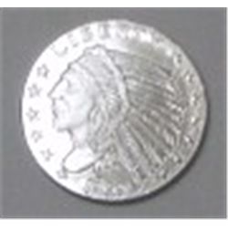 1929 SILVER INDIAN LIBERTY HEAD 1/4oz .999 FINE SILVER *MS HIGH GRADE*!!