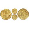Image 1 : Lima, Peru, cob 8 escudos, 1713/2M, from the 1715 Fleet, encapsulated NGC XF 45.